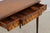 Theodore Alexander Theodore Alexander Attributed Marquetry Inlaid Leather Top Writing Desk For Sale - Image 4 of 17