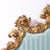 1920s Ditta Pieri & Son Italian Louis XIV Style Figural Carved Giltwood Headboard For Sale - Image 6 of 8