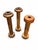 Late 19th/Early 20th-Century Solid Wood Textile Mill Bobbins – Set of 3 For Sale - Image 4 of 4