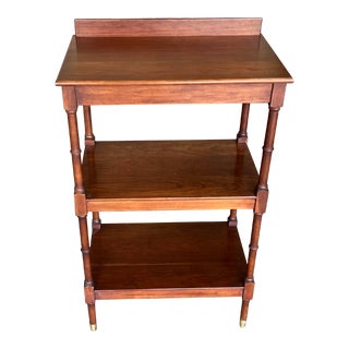 Vintage Bartley Collection Faux Bamboo Computer Desk Music Stand For Sale