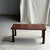 Vintage Indonesian Brown Teak Coffee Table with Tapered Legs, 1980s For Sale - Image 6 of 18