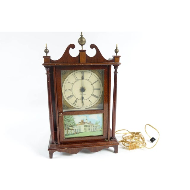 Brown Early 20th Century Mantel Clock by Seth Thomas For Sale - Image 8 of 10