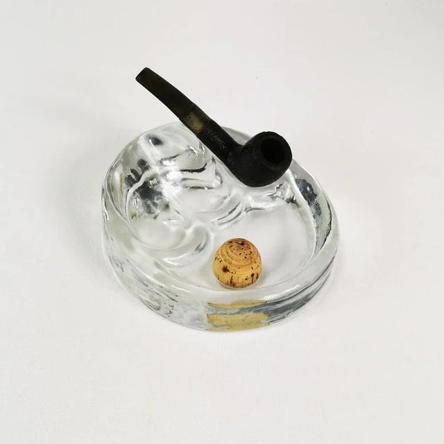 Modernist Pipe Ashtray from Georgshütte, Germany, 1970s For Sale - Image 9 of 10