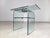 We offer for sale a beautiful glass coffee table with a rotating table top from Fiam Italia. The table is made of strong,...