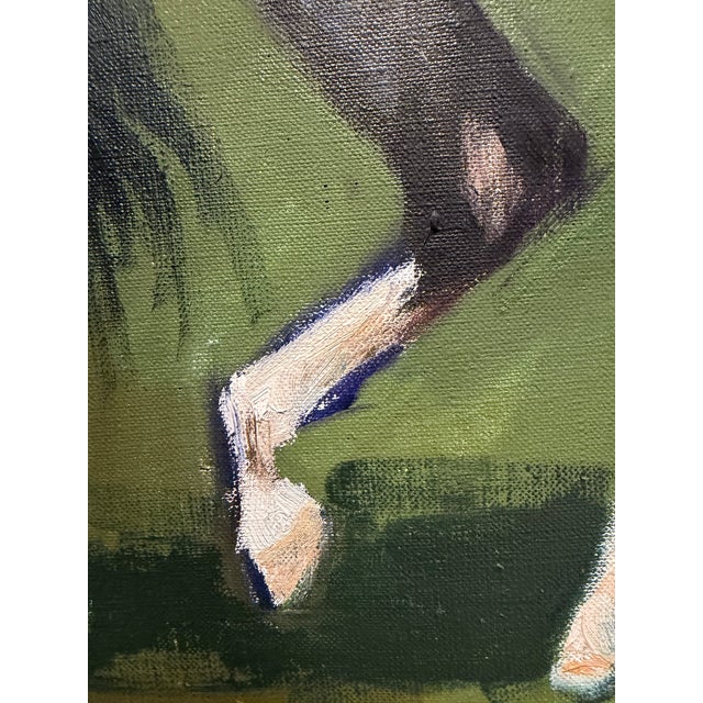 Paint Horse and Carriage - Original Ludwik Maciag Oil Painting For Sale - Image 7 of 9