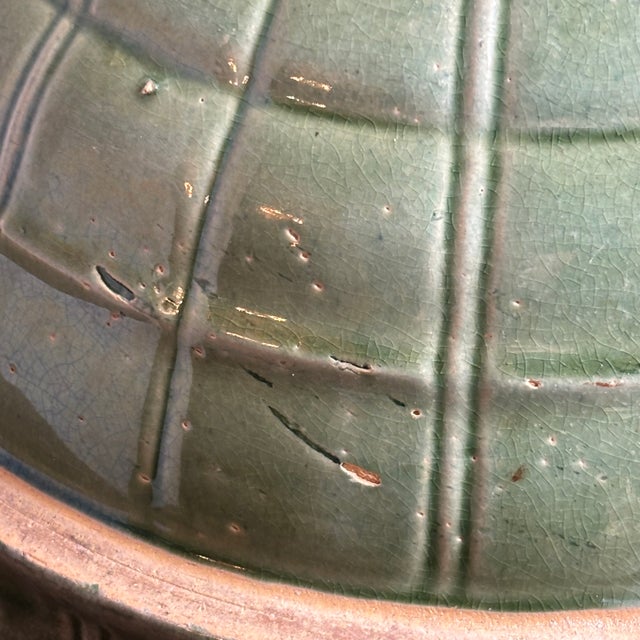 1930s Nelson McCoy Stoneware Mixing Bowl For Sale - Image 11 of 13