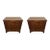 1990s Kittinger Mahogany Four-Drawer Bachelor Chests, Matched Pair For Sale