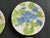 Vintage Shafford Majolica Style Floral Plate Set of 4 For Sale In New York - Image 6 of 11