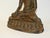 Bronze Large Antique Bronze Buddha Shakyamuni on Double Lotus For Sale - Image 8 of 18