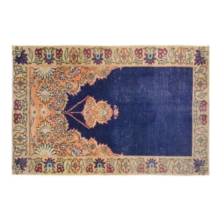 Vintage Turkish Anatolian Hand Knotted Wool Rug, 2'6''x3'4'' For Sale
