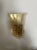 La Murrina Murano Set of 2 Gold and Glass La Murrina Sconces For Sale - Image 4 of 4