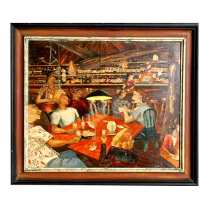 b.g. Bradley, Television, Painting