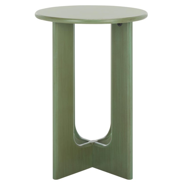 Green Ashanka End Table in Green For Sale - Image 8 of 8