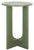 Green Ashanka End Table in Green For Sale - Image 8 of 8