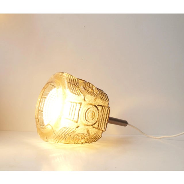 This pendant light was designed and manufactured by Danish design trio Vitrika in the 1960s. The name Vitrika, or Vi-Tri-...