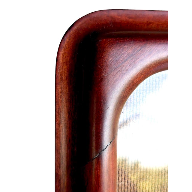 Vintage Danish Rosewood Art/Picture Frame For Sale - Image 12 of 15