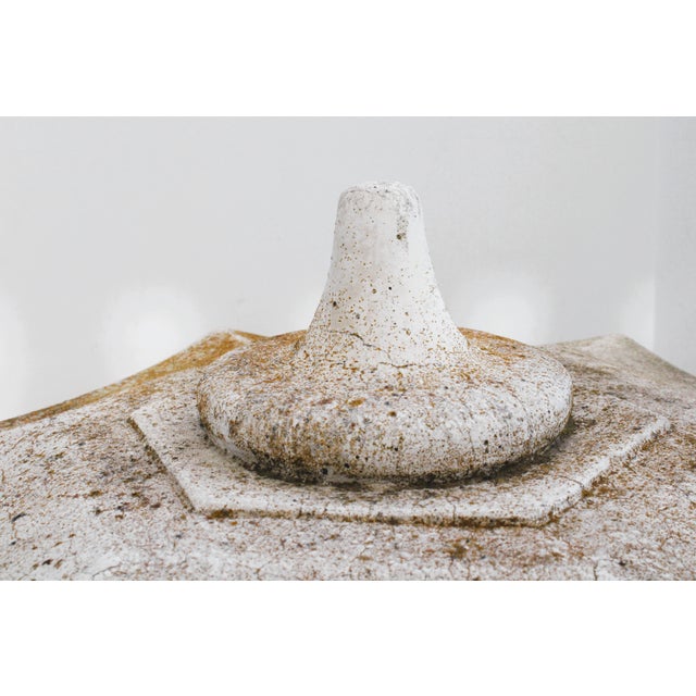 Mid 20th Century 25.5" Large Garden Pagoda Sculpture Lantern For Sale - Image 5 of 6