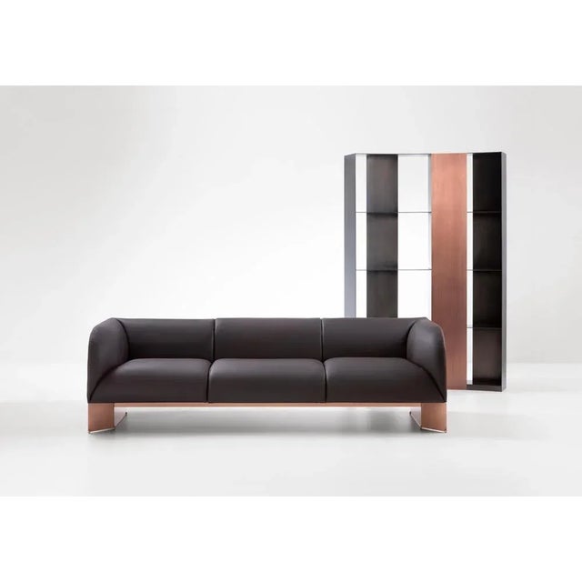 Copper Nami Bookcase by De Castelli For Sale - Image 8 of 9