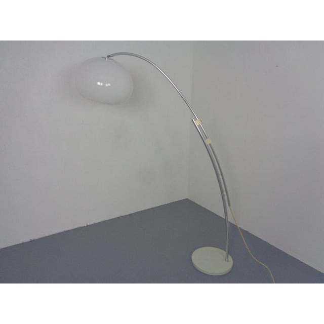 1970s Adjustable German Arc Lamp, 1970s For Sale - Image 5 of 18