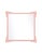 Contemporary Fleur Home Garden District Napoleon Square Mirror in Salmon Berry, 48x48 For Sale - Image 3 of 3