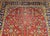 Vintage Persian Kashan Rug, Hand-Knotted Wool, Allover Floral Pattern, Red & Navy, 9x14 For Sale - Image 11 of 17