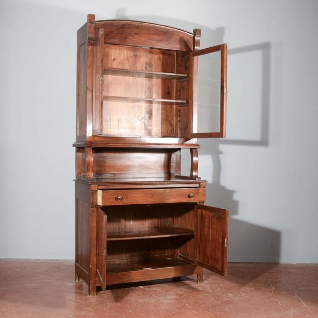 Liberty Double Body Display Cabinet in Fir, 1920s For Sale - Image 4 of 18