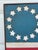 American Vintage Americana Wooden Ameican Flag Betsy Ross Wall Art For Sale - Image 3 of 7