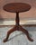 Wood 19th Century American Mahogany Tripod Tilt-Top Candle Stand or Wine Table For Sale - Image 7 of 10