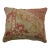 Soft Red Turkish Oushak Rug Pillow For Sale