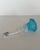 Glass 1990s Versace for Rosenthal Medusa Lumière Aquamarine Crystal Bottle Stopper For Sale - Image 7 of 9