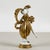 1960s Capodimonte Dancer in Gold-Plated Enameled Ceramic For Sale - Image 5 of 9