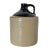 Mid-Century Modern Old Albany Primitive Stoneware Jug Crock Jar 10.5" Tall For Sale - Image 3 of 8