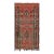 Vintage Moroccan Rug in Red With Geometric Patterns, From Rug & Kilim For Sale