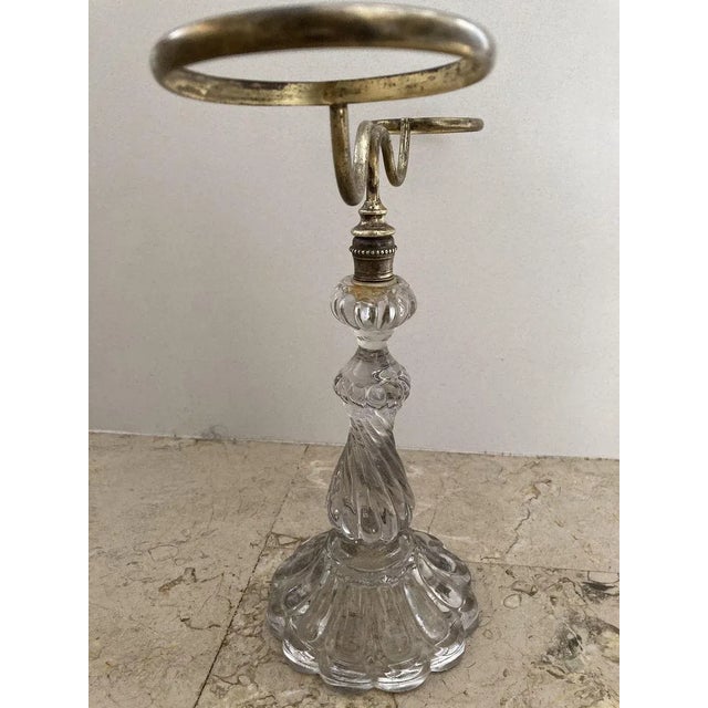 Mid-Century French Brass Candleholder, 1950s For Sale - Image 11 of 17