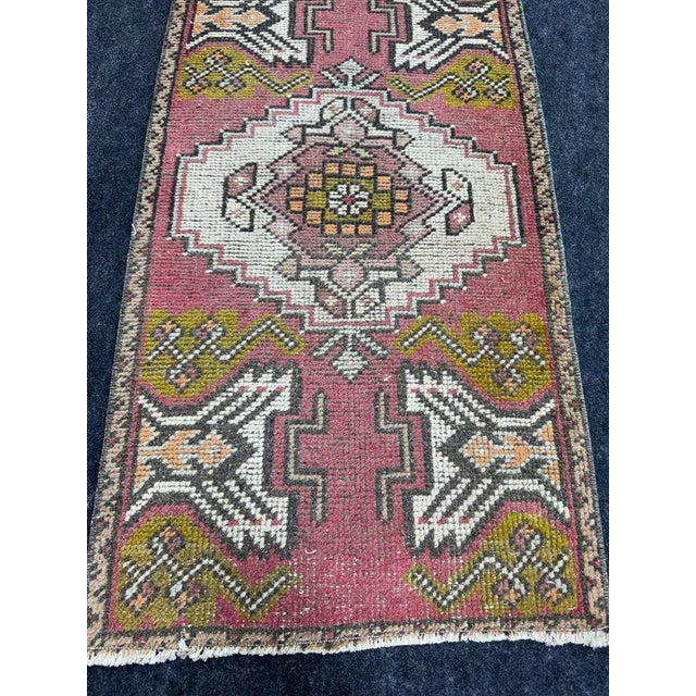 Contemporary Turkish Yastik Rug 1'9" x 3'3" For Sale - Image 3 of 5