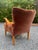 1940s Danish Modern Fritz Hansen Style Lounge Chair in Cinnamon Mohair For Sale - Image 9 of 17
