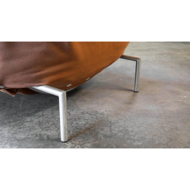 Ligne Roset 'Calin' Louge Chair and Ottoman by Pascal Mourgue, 1990s - A Set For Sale - Image 14 of 16