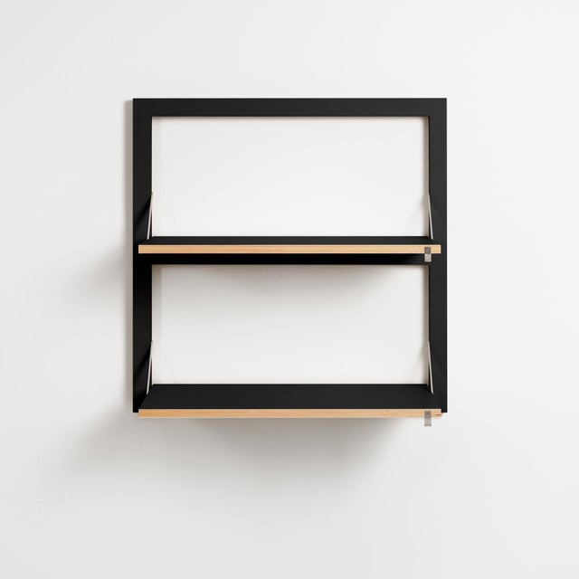 Contemporary 80×80-2 Fläpps Shelf from Ambivalenz For Sale - Image 3 of 5
