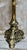 Metal Victorian Brass Altar Candlestick, 1880s For Sale - Image 7 of 12