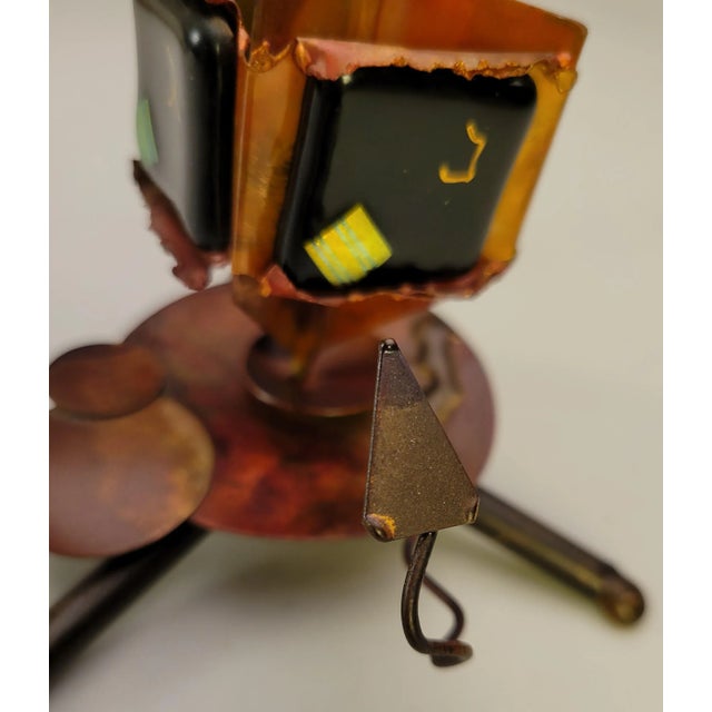 Artistic Metal Glass Dreidel For Sale - Image 11 of 11
