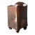 Vintage Handcrafted Brown Pottery Vase For Sale