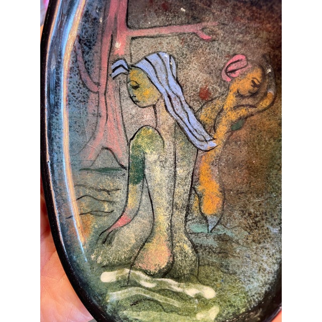 Mid-Century Modern Polia Pillin Mid 20th Century Decorative Dish For Sale - Image 3 of 8