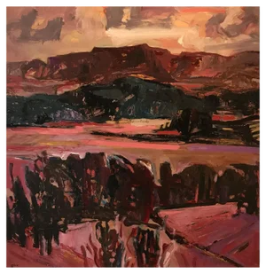 Jean Krillé, Tableau No. 14, Oil on Wood