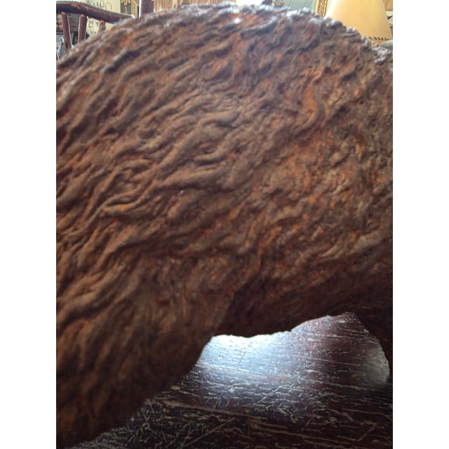Cast Iron Bear With Rusty Finish For Sale In San Antonio - Image 6 of 13