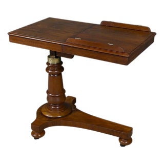 Victorian Mahogany Reading Table, England, Mid-19th Century For Sale