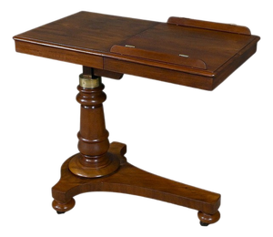 Victorian Mahogany Reading Table, England, Mid-19th Century