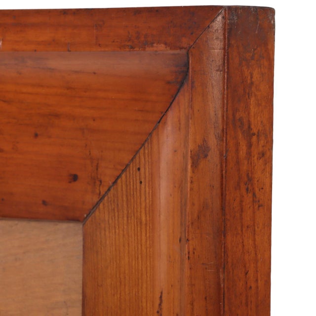 Pair of Italian Sycamore Mirror or Picture Frames, c.1900. For Sale - Image 4 of 6