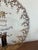 Vintage “Happy Anniversary” Gold Floral Glass Plate and Goblet Set For Sale - Image 4 of 9