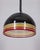 Black Vintage Febo Murano Glass Pendant Lamp by Roberto Pamio and Renato Toso for Leucos, 1970s For Sale - Image 8 of 8