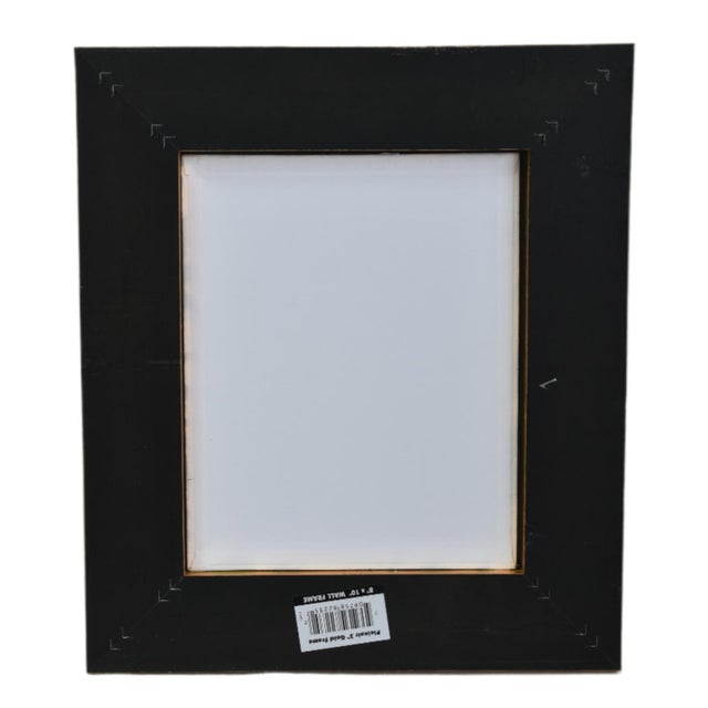 Folk Art Billy Nanny Goat Portrait Painting Including the Antiqued Gold Wood Frame For Sale - Image 4 of 5